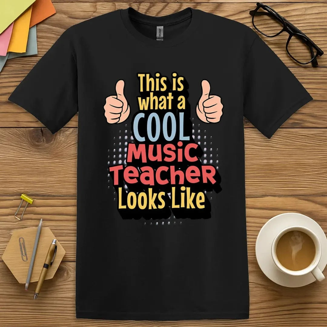 Cool Music Teacher T-Shirt