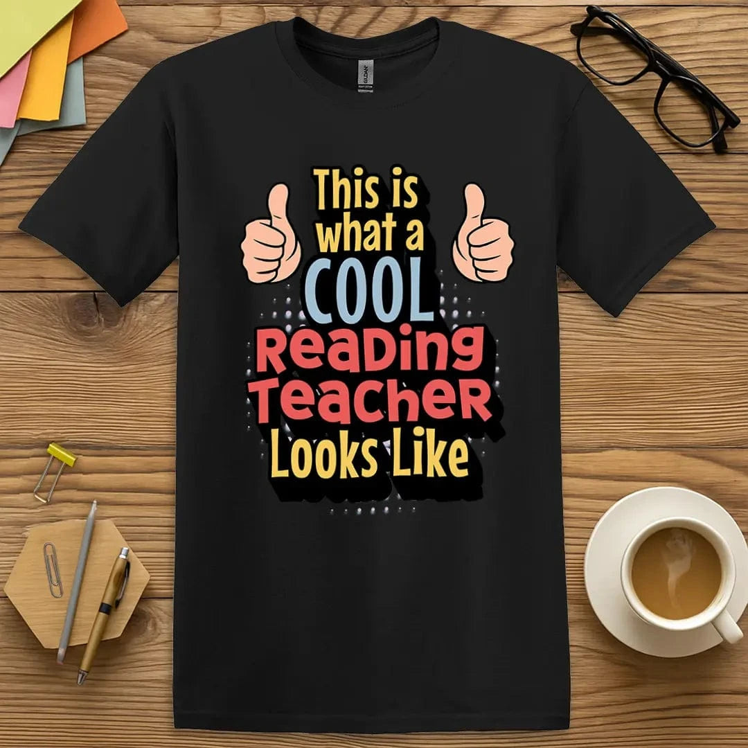 Cool Reading Teacher T-Shirt