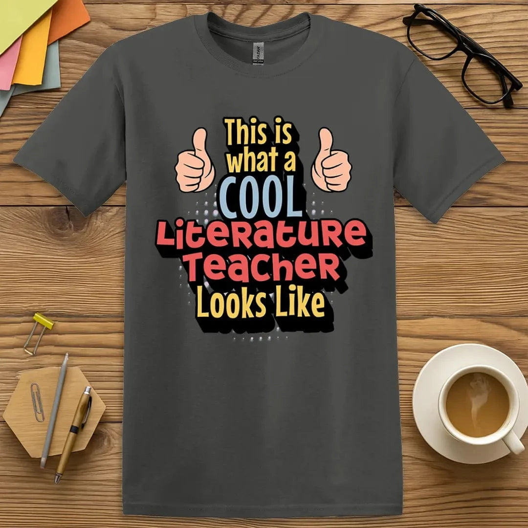 Cool Literature Teacher T-Shirt