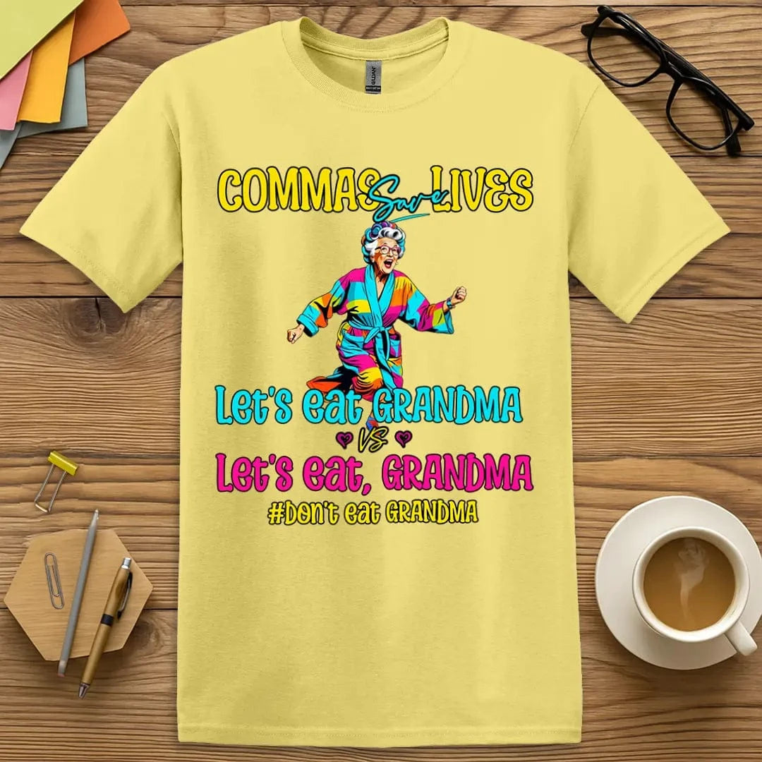 Commas Save Lives T-Shirt
