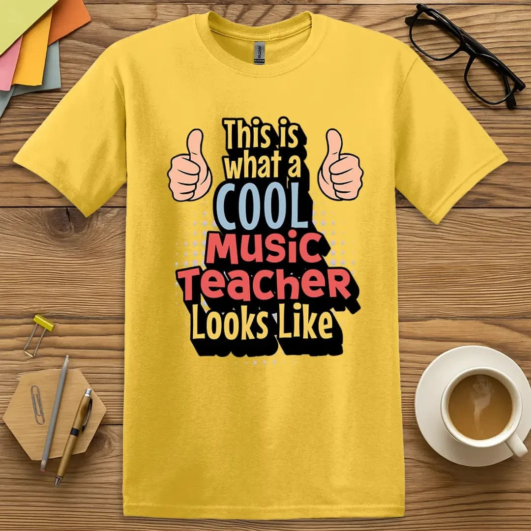 Cool Music Teacher T-Shirt