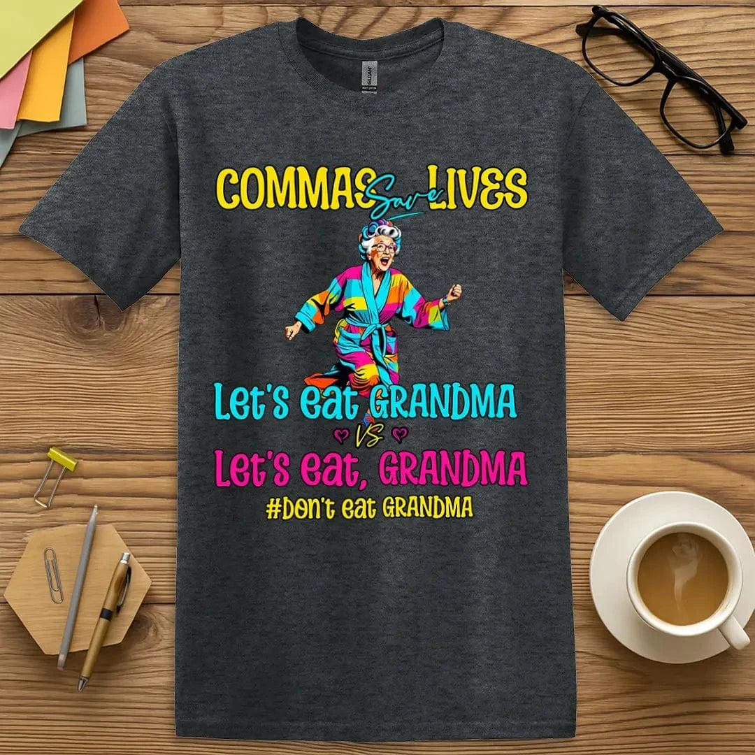 Commas Save Lives T-Shirt