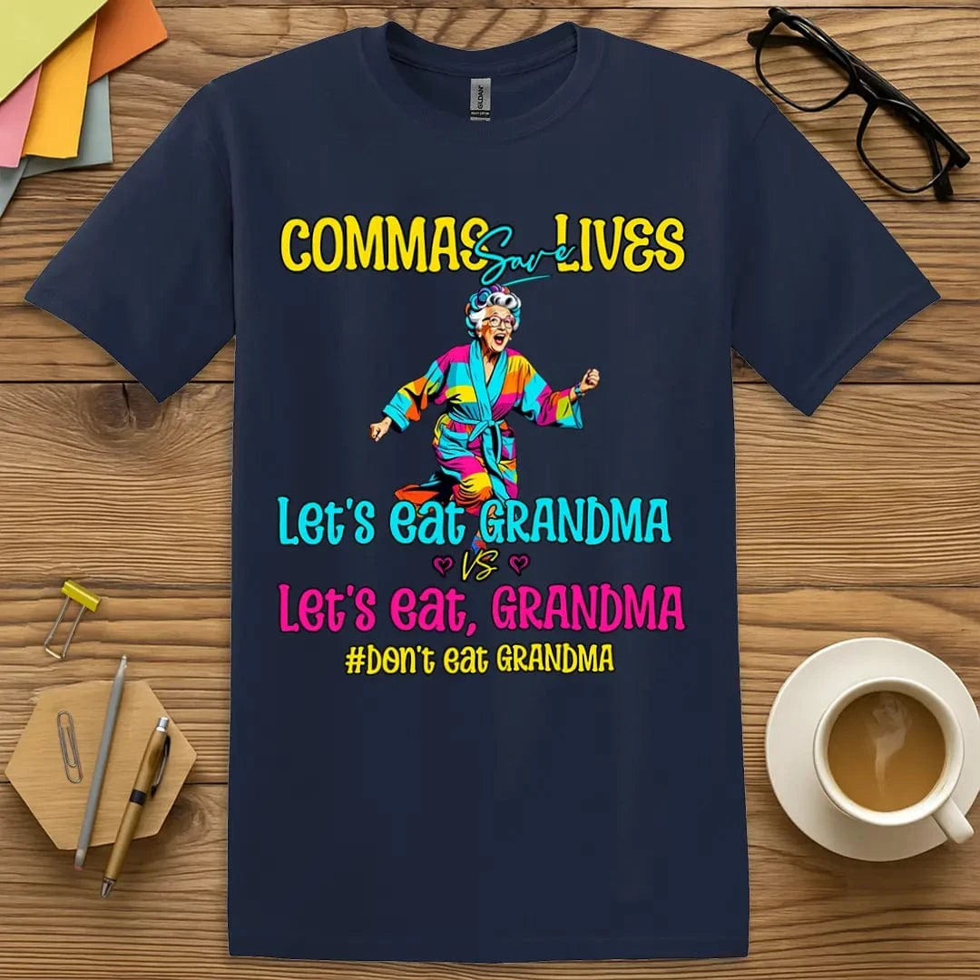 Commas Save Lives T-Shirt