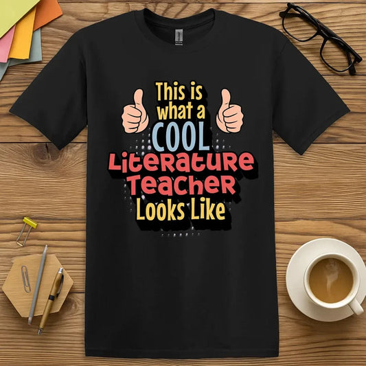 Cool Literature Teacher T-Shirt