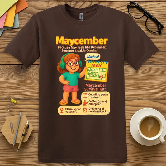 Maycember Teacher Fun T-Shirt