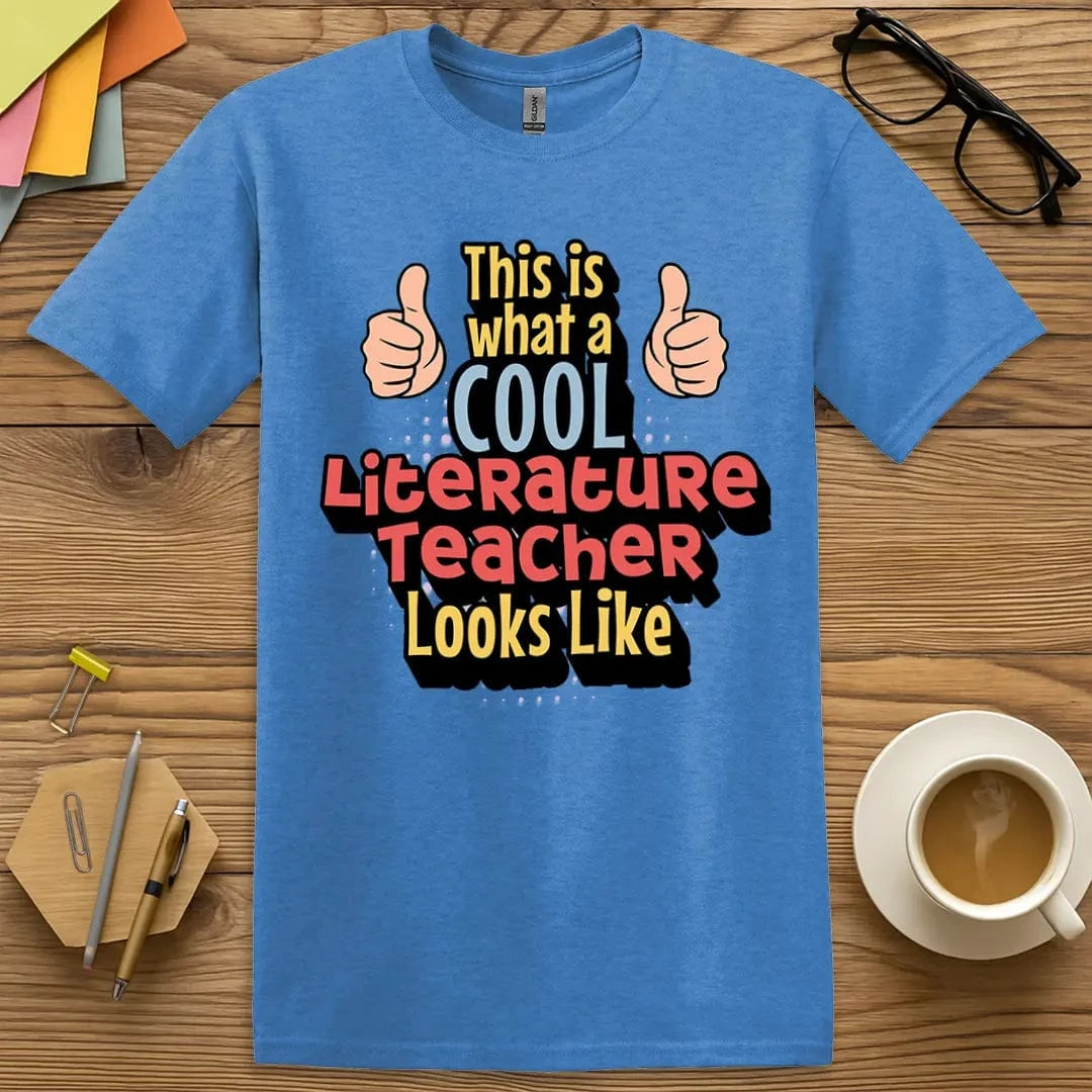 Cool Literature Teacher T-Shirt