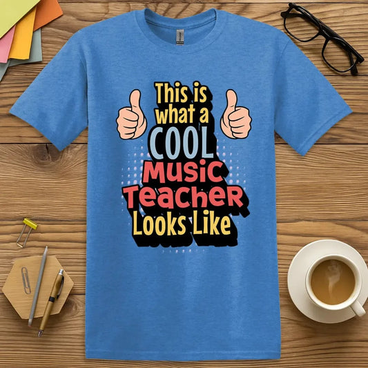 Cool Music Teacher T-Shirt
